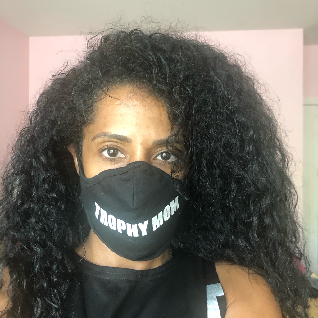 Trophy Mom Face Mask